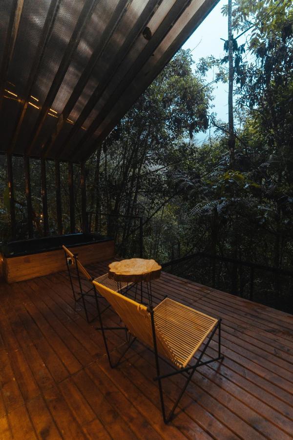 ホテル Oculto Refugio De Bosque エンビガド エクステリア 写真